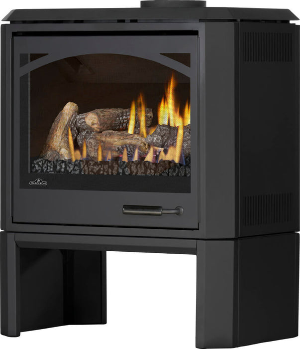 Napoleon Havelock Elite gas stove left angle on feet
