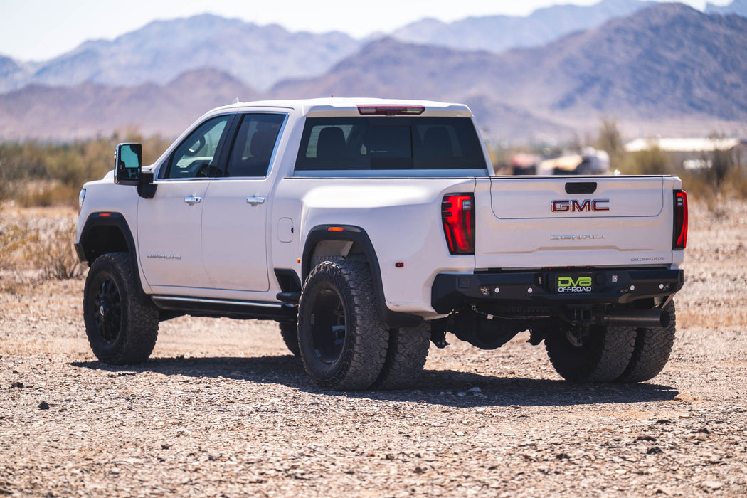 DV8 Offroad 2020-2026 Chevy & GMC 2500/3500 Spec Series Rear Bumper – dimensions diagram, image 4 of 20