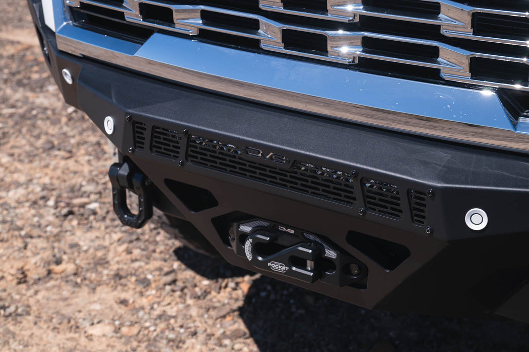 DV8 Offroad 2024-2026 GMC Sierra 2500/3500 Spec Series Front Bumper – dimensions diagram, image 12 of 16