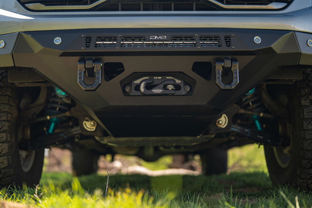 DV8 Offroad 2022-2026 GMC Sierra 1500 Spec Series Front Bumper – on the trail, image 17 of 20