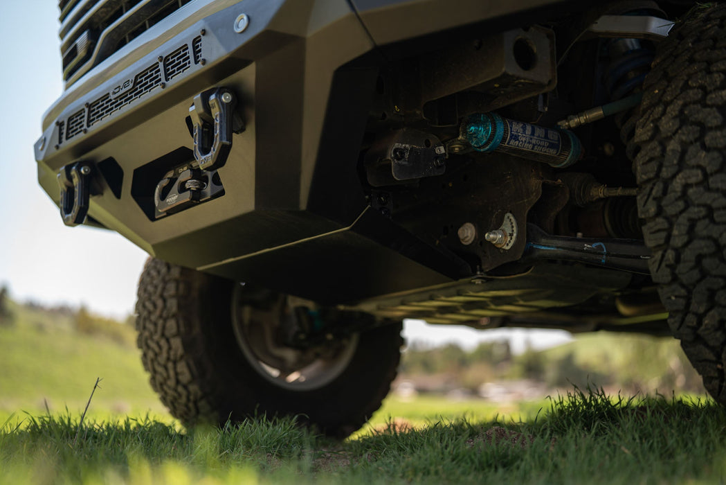 DV8 Offroad 2022-2026 GMC Sierra 1500 Spec Series Front Bumper – on the trail, image 18 of 20