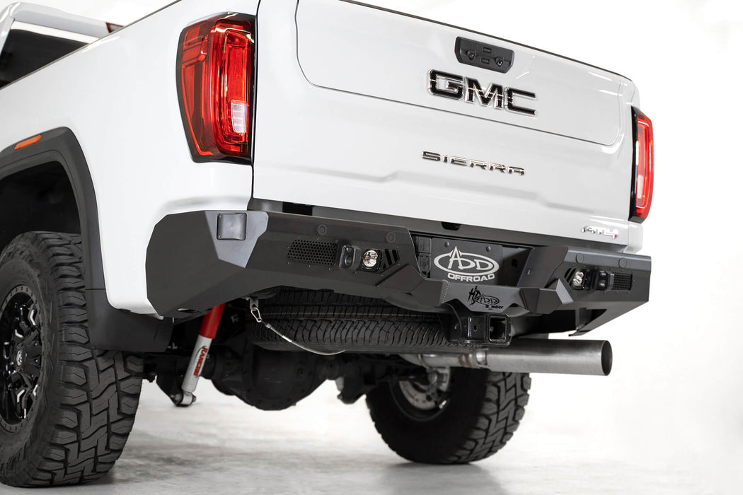 Addictive Desert Designs 2020-2023 GMC/Chevy 2500 Bomber HD Rear Bumper w/ Blind Spot – image 5 of 17