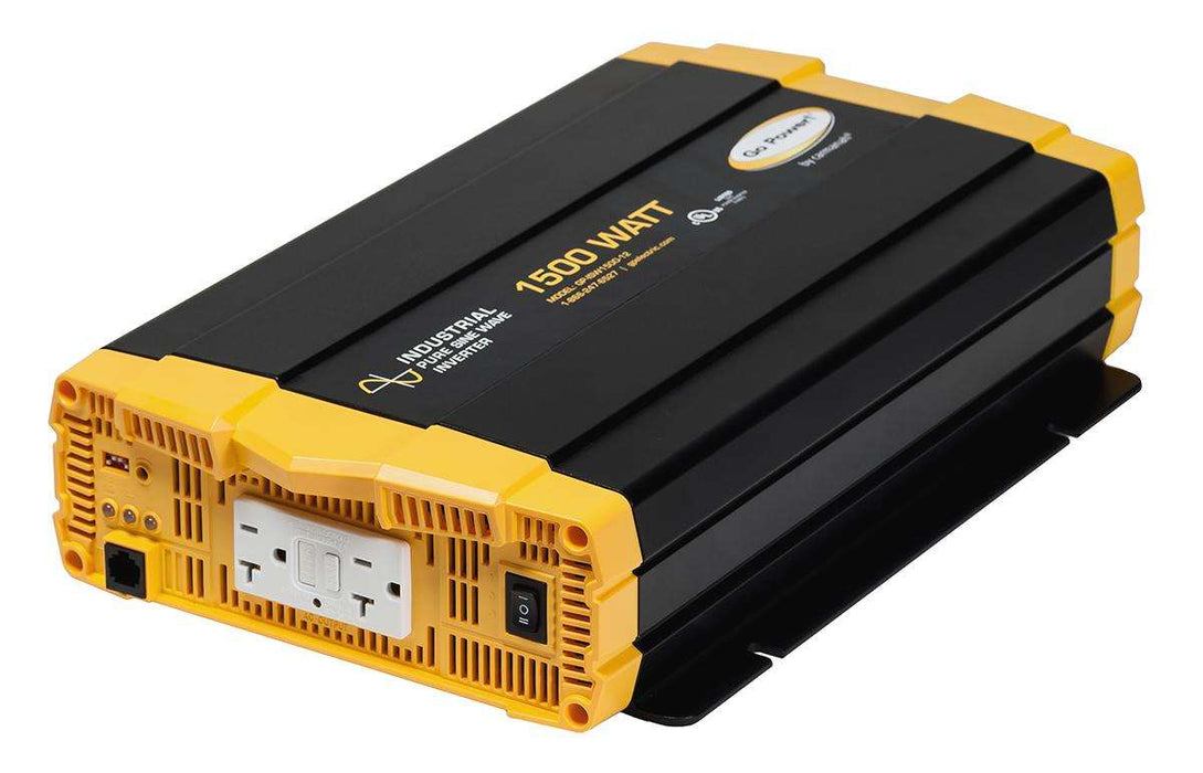 Go Power 1500 Watt 12V Pure Sine Inverter GP-ISW1500-12