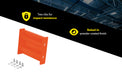 Vestil GR-F2R-BO-1-OR steel feature overview 1