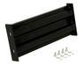 Vestil GR-F2R-BO-2-BK Steel 2 Ribbed Bolt On Style Guard Rail 18 in. Length Black