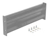 Vestil GR-F2R-BO-3-GYSG Steel 2 Ribbed Bolt On Style Guard Rail 30 In Length Gray Semi Gloss