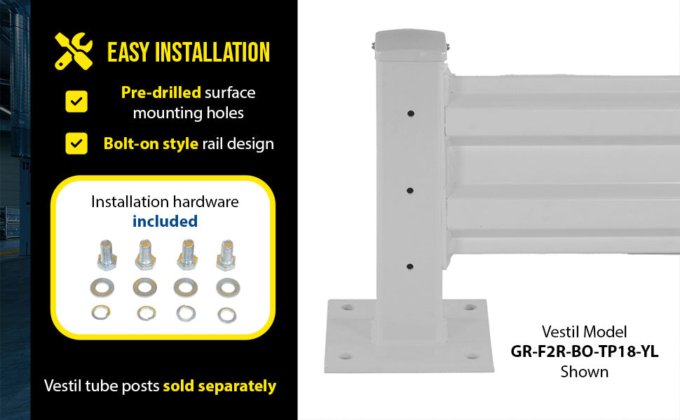Vestil GR-F2R-BO-4-SL steel feature overview 1