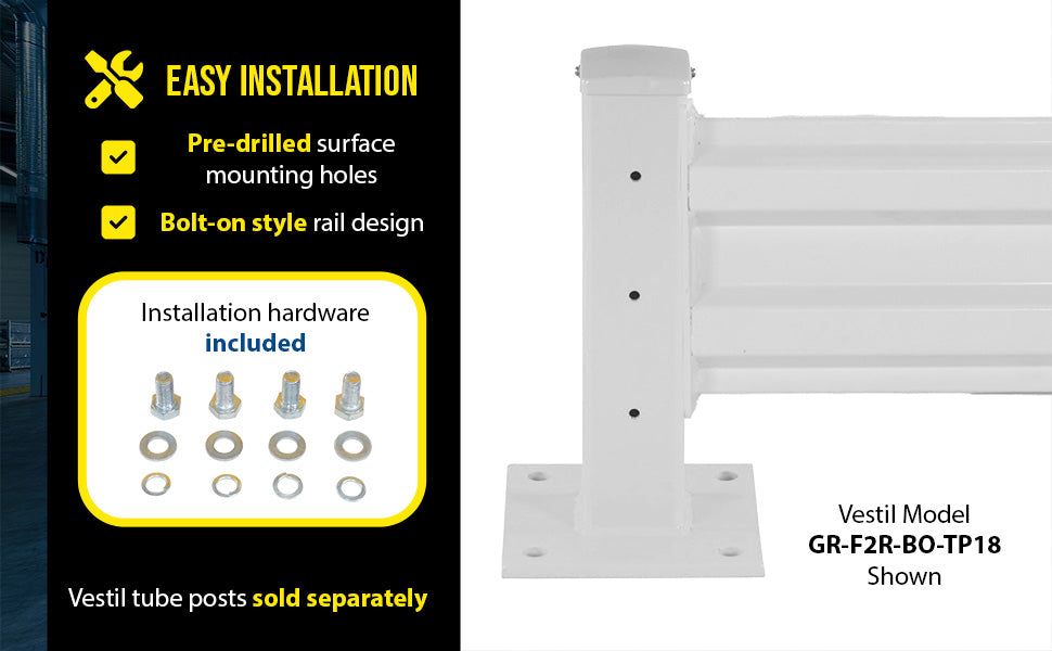 Vestil GR-F2R-BO-4-WT steel feature overview 1