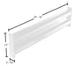 Vestil GR-F2R-BO-4-WT steel dimensions diagram
