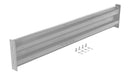Vestil GR-F2R-BO-5-SL Steel 2 Ribbed Bolt On Style Guard Rail 54 in. Length Silver
