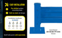 Vestil GR-F2R-BO-6-BU steel feature overview 1