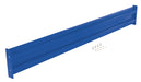 Vestil GR-F2R-BO-8-BU Steel 2 Ribbed Bolt On Style Guard Rail 90 in. Length Blue