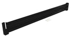 Vestil GR-F2R-DI-10-BK Steel 2 Ribbed Drop In Style Guard Rail 114 in. Length Black