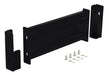 Vestil GR-F2R-DI-2-BK Steel 2 Ribbed Drop In Style Guard Rail 18 in. Length Black