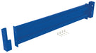 Vestil GR-F2R-DI-5-BU Steel 2 Ribbed Drop In Style Guard Rail 54 in. Length Blue