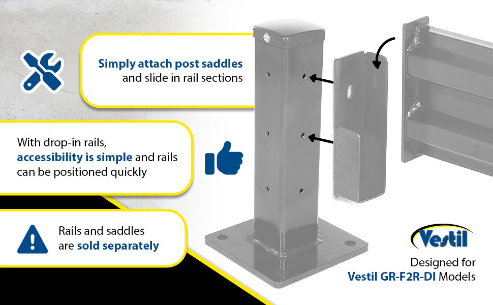 Vestil GR-F2R-DI-5-SL steel feature overview 3