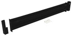 Vestil GR-F2R-DI-6-BK Steel 2 Ribbed Drop In Style Guard Rail 66 in. Length Black