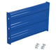 Vestil GR-F3R-BO-2-BU Steel 3 Ribbed Bolt On Style Guard Rail 24 in. Length Blue