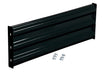 Vestil GR-F3R-BO-3-BK Steel 3 Ribbed Bolt On Style Guard Rail 29.875 In Length Black