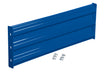 Vestil GR-F3R-BO-3-BU Steel 3 Ribbed Bolt On Style Guard Rail 29.875 In Length Blue