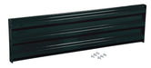Vestil GR-F3R-BO-5-BK Steel 3 Ribbed Bolt On Style Guard Rail 53.875 in. Length Black