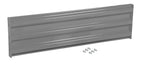 Vestil GR-F3R-BO-5-GYSG Steel 3 Ribbed Bolt On Style Guard Rail 53.875 in. Length Gray Semi Gloss