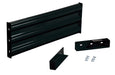 Vestil GR-F3R-DI-3-BK Steel 3 Ribbed Drop In Style Guard Rail 29.875 In Length Black