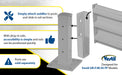 Vestil GR-F3R-DI-3-SL steel feature overview 3