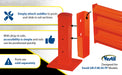 Vestil GR-F3R-DI-5-OR steel feature overview 3