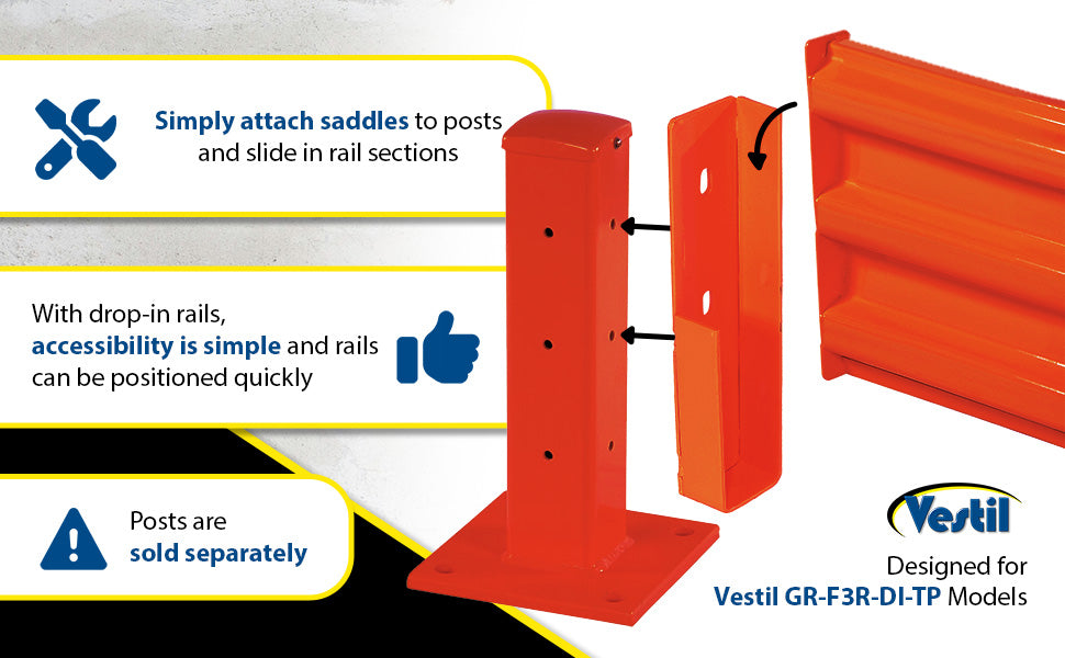 Vestil GR-F3R-DI-5-OR steel feature overview 3