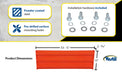 Vestil GR-F3R-DI-5-OR steel feature overview 1