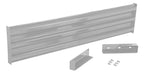 Vestil GR-F3R-DI-6-SL Steel 3 Ribbed Drop In Style Guard Rail 65.875 in. Length Silver