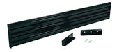 Vestil GR-F3R-DI-8-BK Steel 3 Ribbed Drop In Style Guard Rail 89.875 in. Length Black