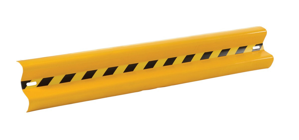 Vestil GR-H2R-BO-5-YL Steel Straight Guard Rail 60 in. Length Yellow