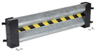 Vestil GR-H2R-DI-3-HDG Galvanized Steel Drop In Guard Rail 2 Ribbed 36 In Length Gray