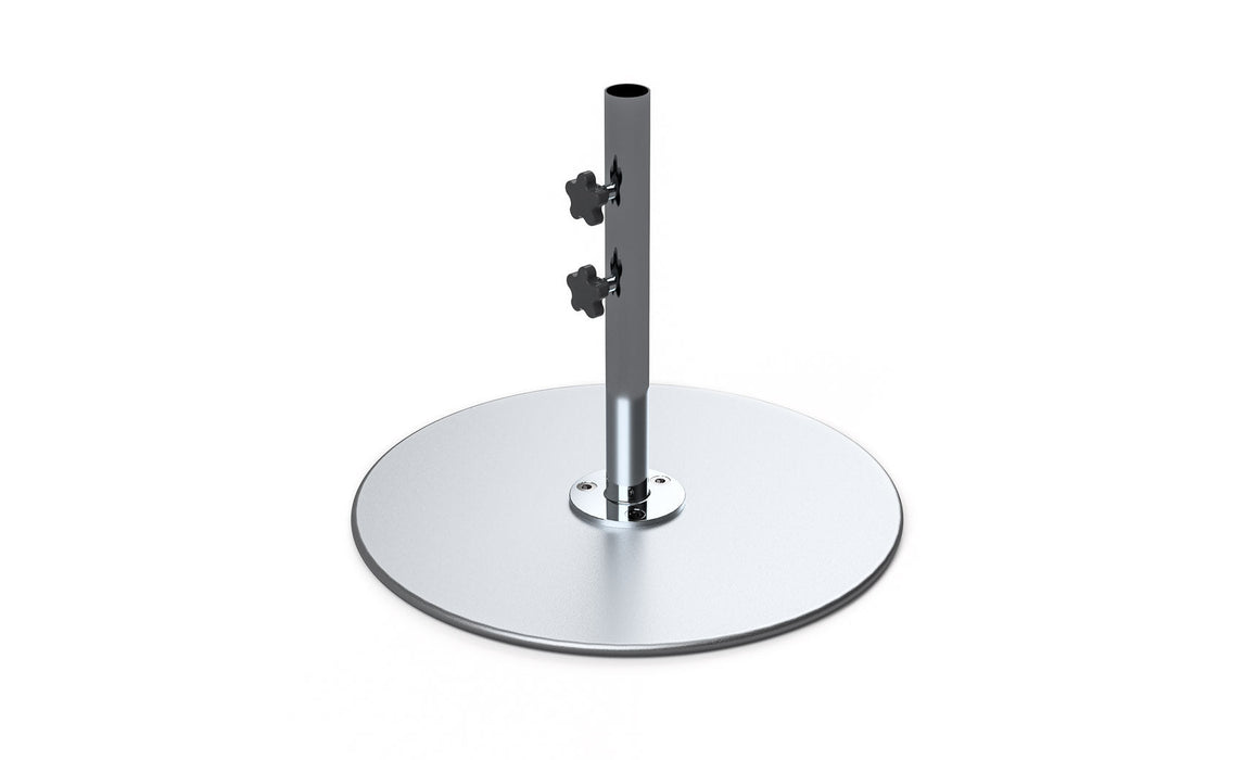 Ledge Lounger Galvanized Steel Plate Base - 70 lbs — view 3