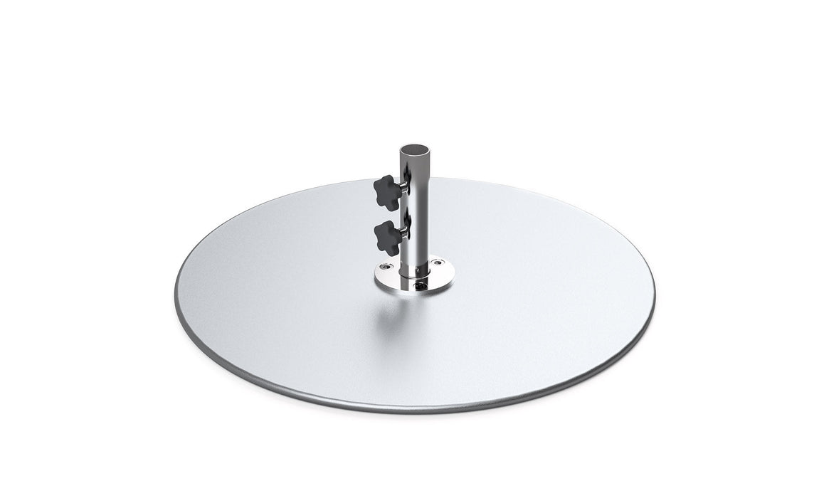 Ledge Lounger Galvanized Steel Plate Base - 150 lbs — view 4