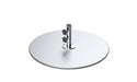 Ledge Lounger Galvanized Steel Plate Base - 100 lbs — ver-100lbs-8" Stem-1.5" Pole