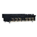 Forno Ambassador 36-inch gas cooktop in black left angled view