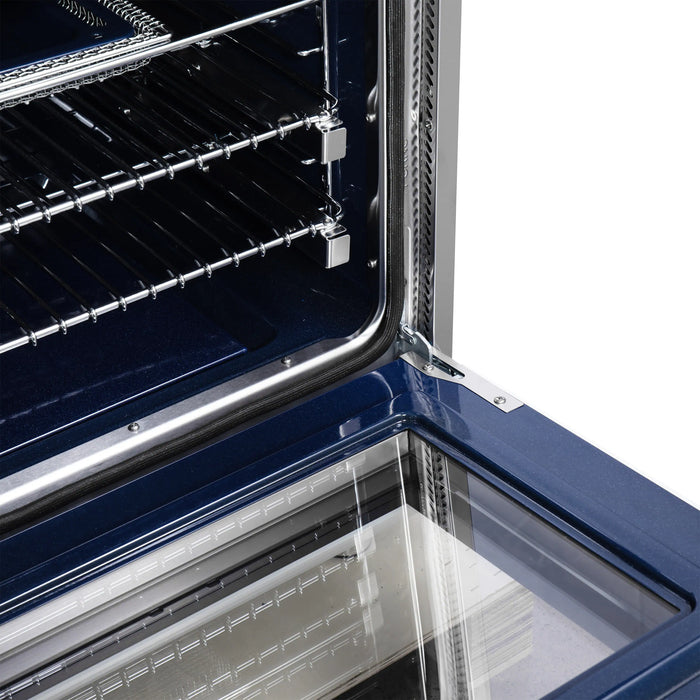 Forno Massimo 36-Inch Freestanding Gas Range with 6 Burners &  5.36 Cu.Ft. Convection Oven in White with Antique Brass Handle (FFSGS6239-36WHT)