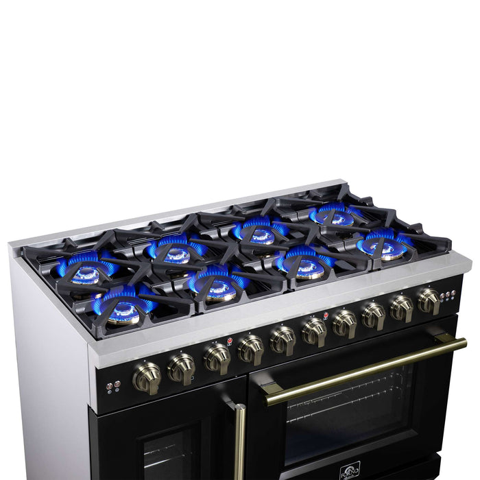 Forno Capriasca Gas Ranges 2 Ovens - view 12