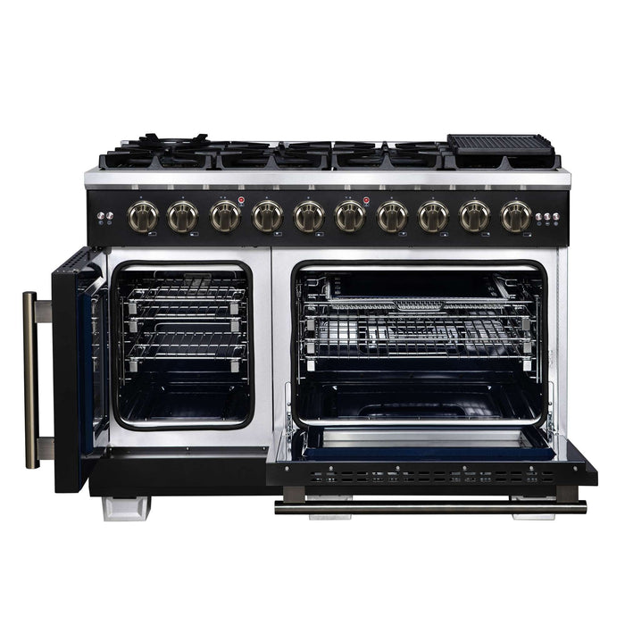 Forno Capriasca Gas Ranges 2 Ovens - view 3