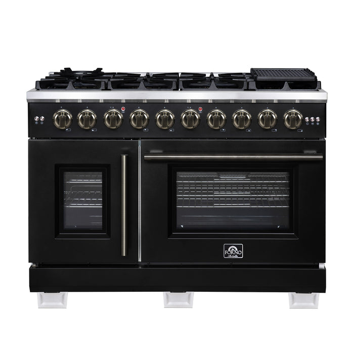 Forno Capriasca Gas Ranges 2 Ovens - view 1