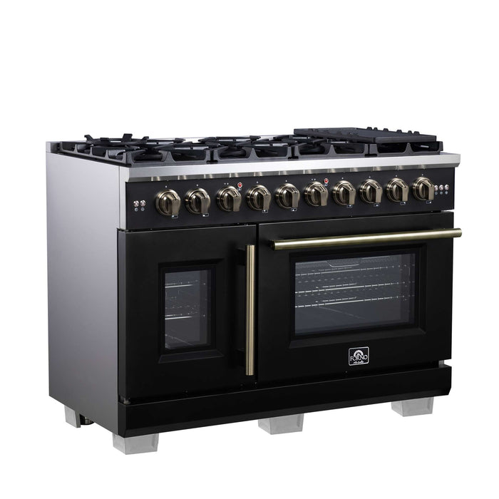 Forno Capriasca Gas Ranges 2 Ovens - view 4