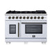 Forno Capriasca Gas Ranges 2 Ovens - view 2
