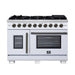Forno Capriasca Gas Ranges 2 Ovens - view 1