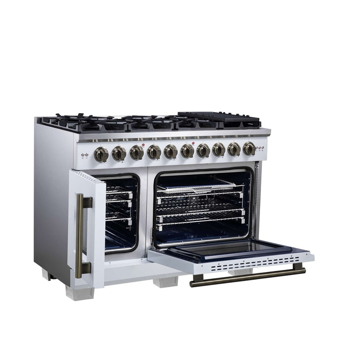 Forno Capriasca Gas Ranges 2 Ovens - view 5