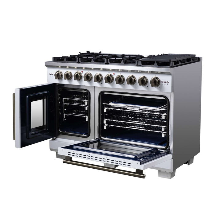 Forno Capriasca Gas Ranges 2 Ovens - view 9