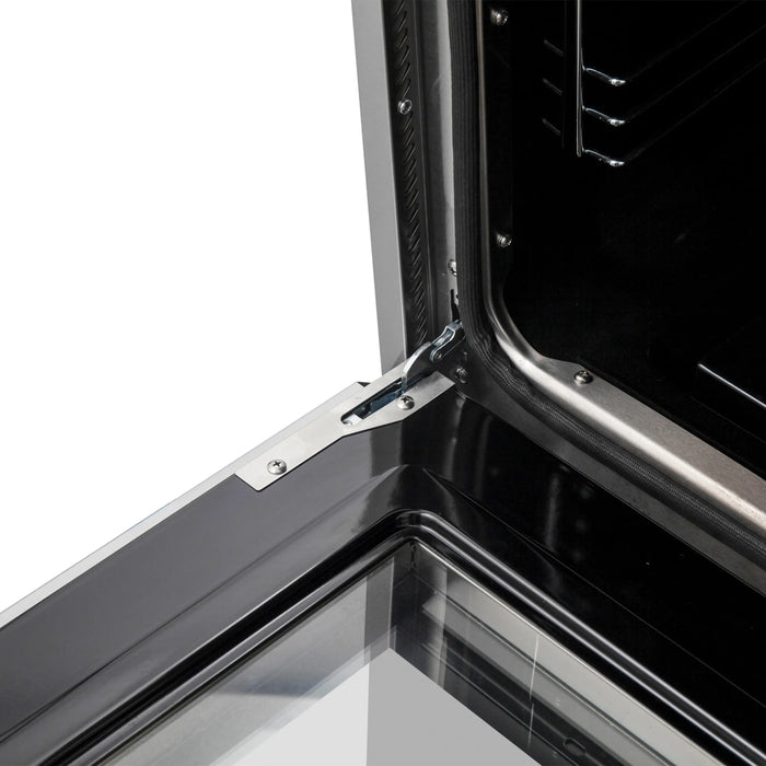 Forno Giovanni 30-inch Gas Range with 5 Gas Burners, 4.32 cu.ft. Convection Gas Oven with Temperature Gauge in Stainless Steel (FFSGS6274-30)