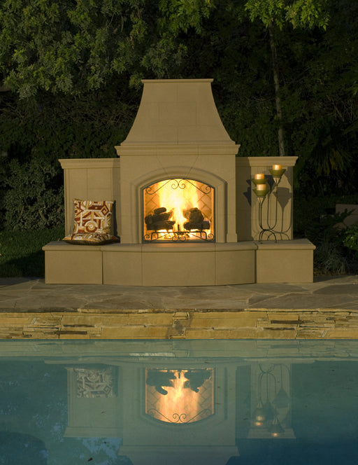 Grand Phoenix Outdoor Gas Fireplace - American Fyre Designs